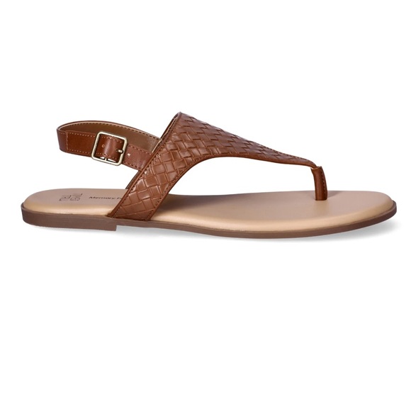 Time and Tru | Women's Hooded Flat Thong Memory Foam Sandals | Size: 11 - Picture 6 of 9